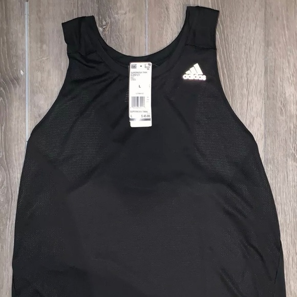adidas Other - NWT Adidas Mens Black Supernova Running Tank Top